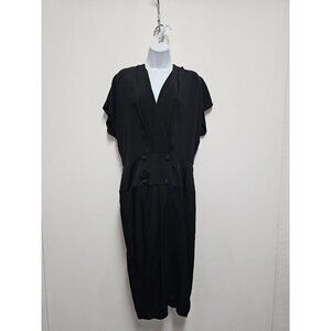 Vintage Barbara Barbara Women’s 14  Sheath Black Dress